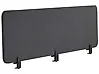 Desk Screen WALLY 180 x 40 cm Dark Grey