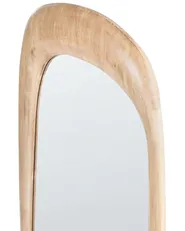 Wall Mirror TRIZAY 57 cm 120 cm Wood Brown_1003404