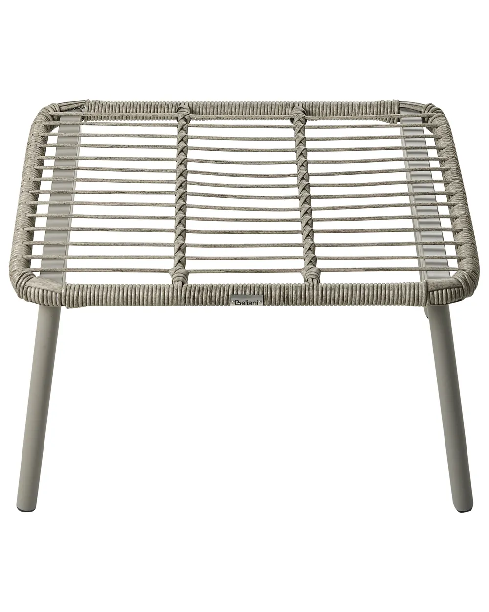 Gartenstuhl MURANO Polyrattan Grau_999808