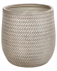 Blumenkübel LIVADIA 39 cm Taupe_871609