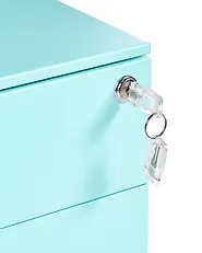 Büroschrank CAMI Metall Türkis_1182838