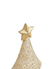 Set of 2 Christmas Decorations ERVASTI 32/41 cm Christmas Tree Gold_1175736