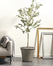 Plant Pot CISTUS 44 cm Grey_1179001