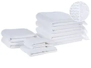 Handtücher 9er Set ATIU Baumwollfrottee Weiß_843384