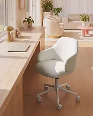 Desk Chair RIVLAV Off-White_1159610