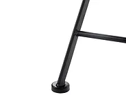 Bistro Set SIROLO Metall Weiß / Blau_1155688