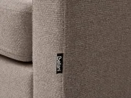 Chaiselongue ARCHIANE Stoff Taupe_1037451