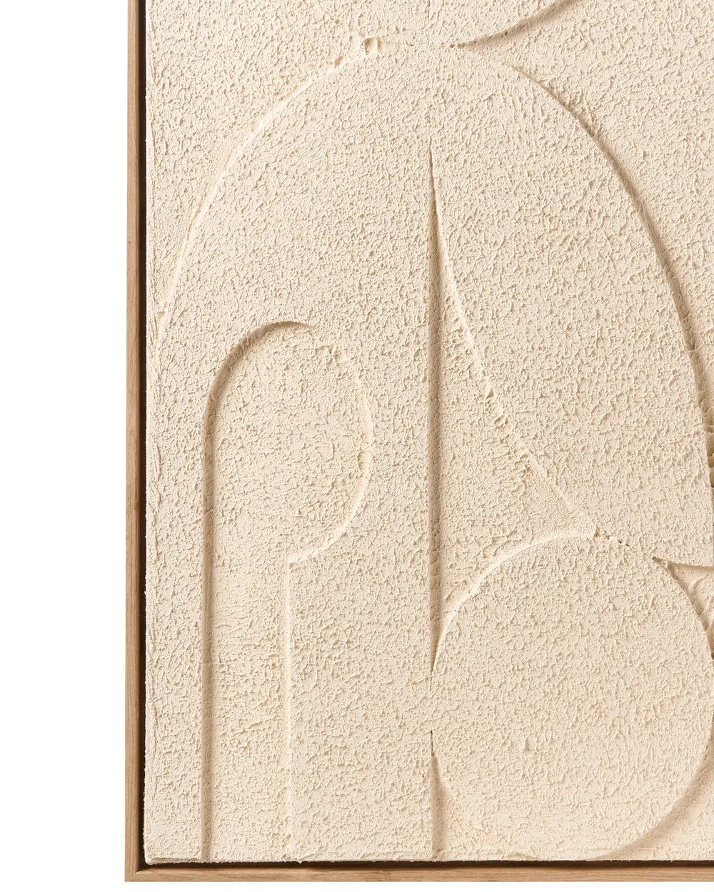 Canvas COLERAINE Abstraktes Muster Beige_1071544