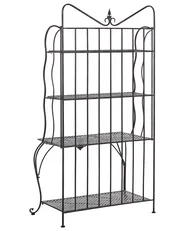 Regal PAVONA 94 cm 170 cm Metall Schwarz_802320