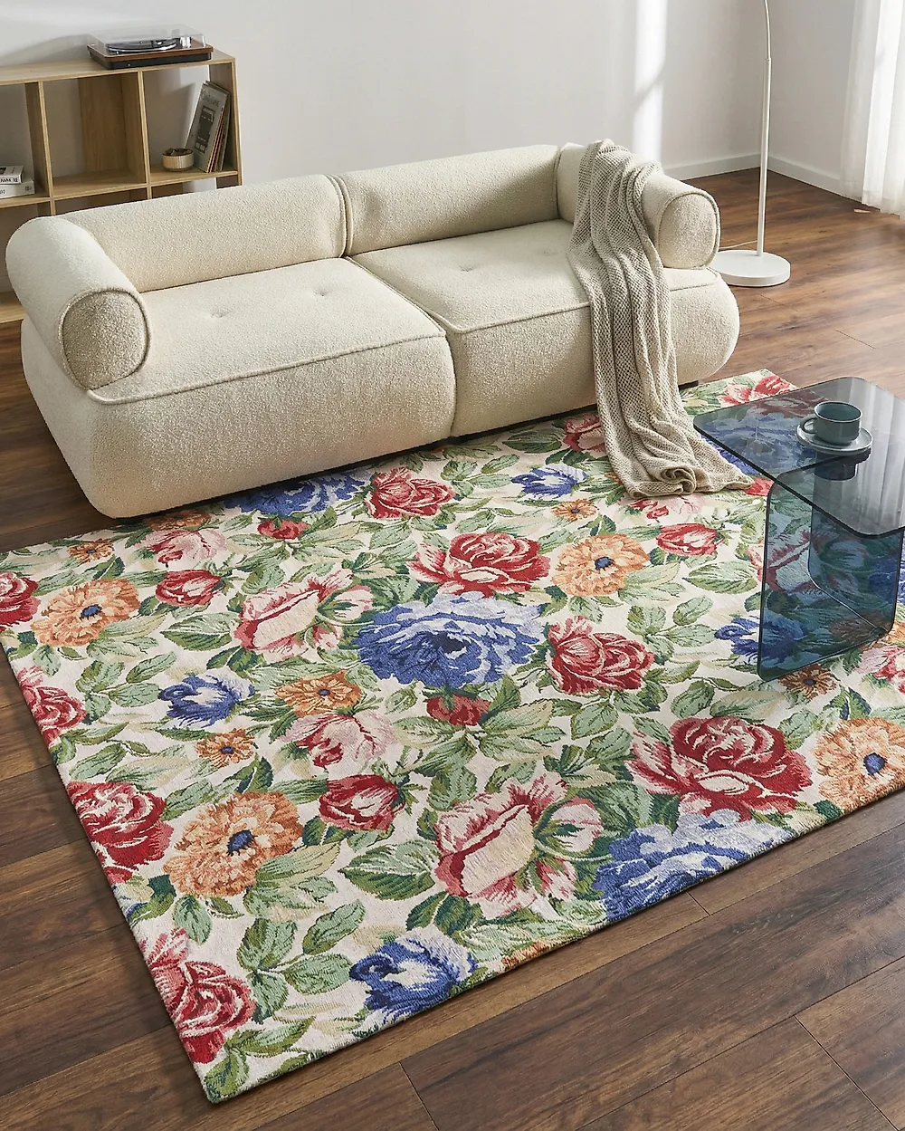 Teppich FARWAN Bunt 200 x 300 cm Baumwolle