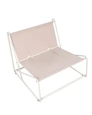 Stuhl mit Sitzkissen PICO Metall Hellbeige_1012899