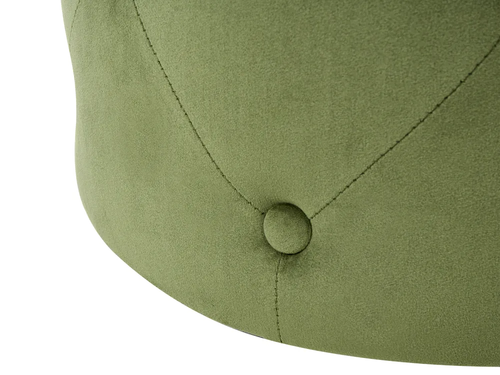 Pouffe COROLLA Velvet Olive Green_1026696
