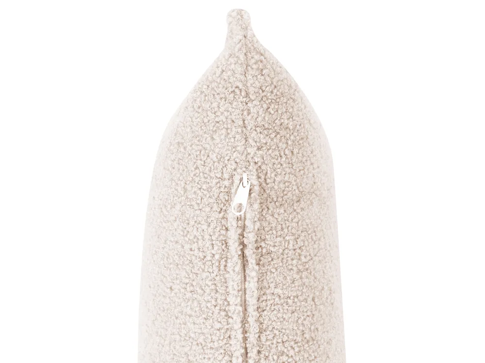 Chaiselongue NERBO Bouclé Beige_1034533