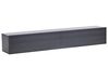 Wandmontierter TV-Schrank GLADSTONE Schwarz