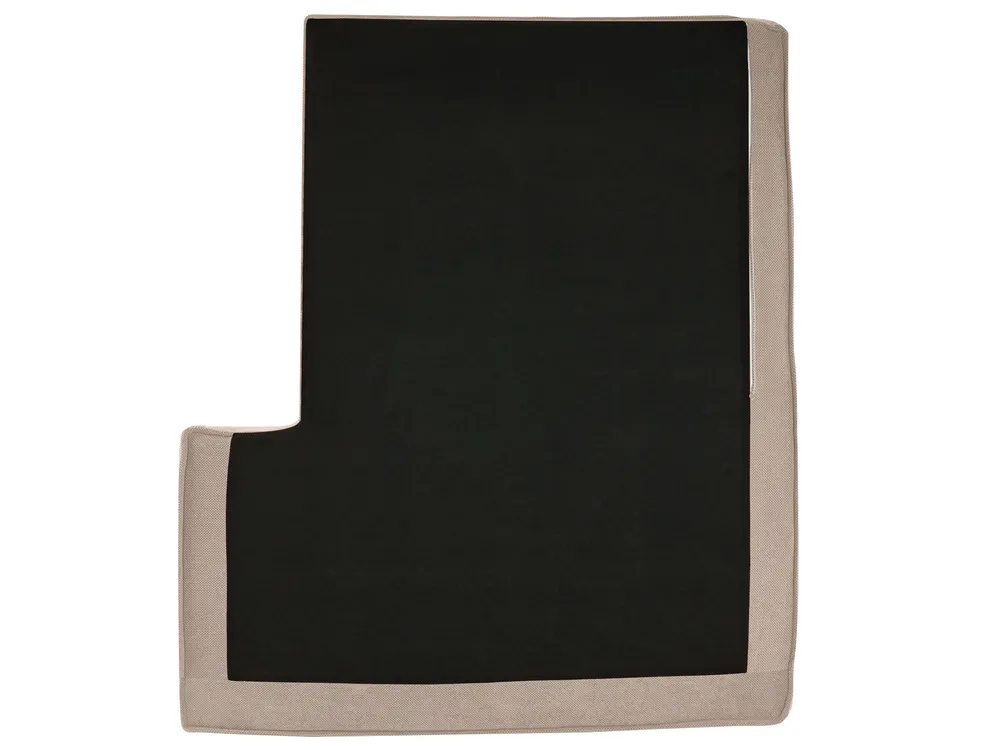 Corner Sofa KOLDING Fabric Taupe Left Hand_1008215