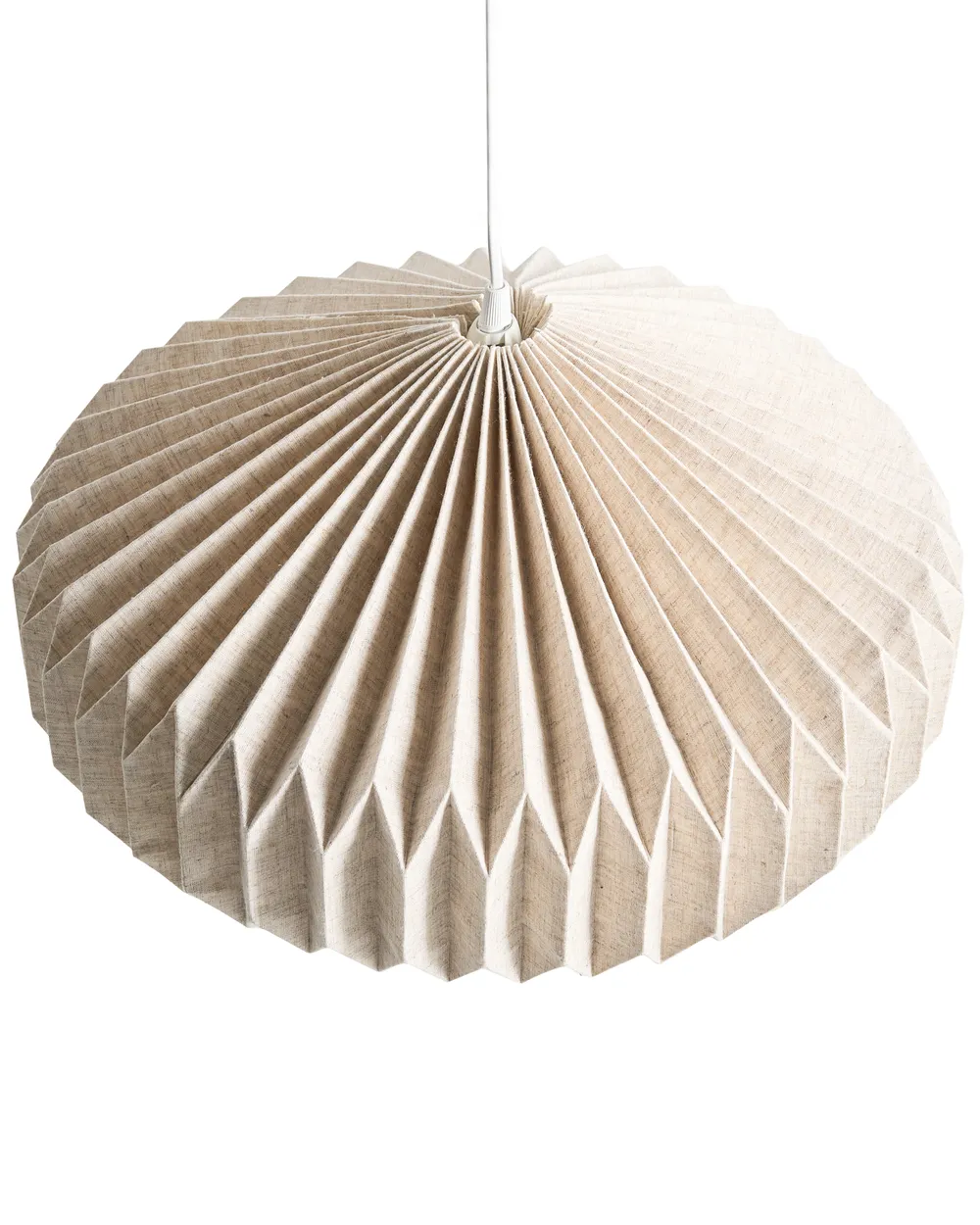 Hängeleuchte VISMAN Baumwolle Beige_1044199