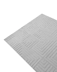 Teppich TAMIREL Grau 160 x 160 cm_1124758