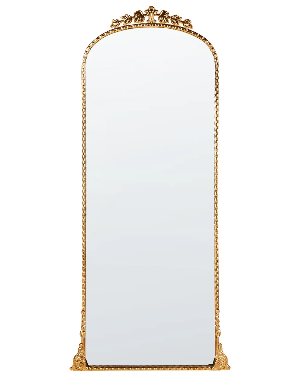 Wandspiegel LIVRY 51 cm 114 cm Metall Gold