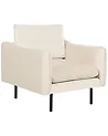 Sessel VINTERBRO Samtstoff Hellbeige
