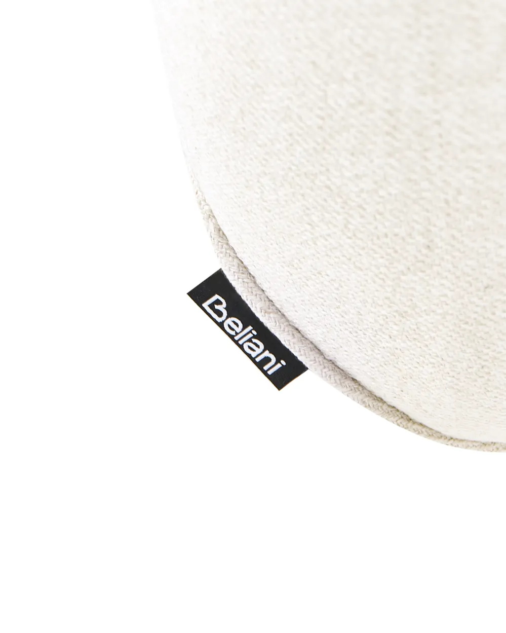 Swivel Armchair MUREN Fabric Off-White_1072928