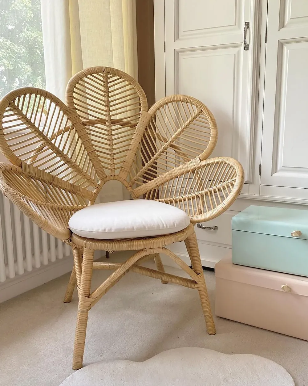 Pfauenstuhl FLORENTINE Rattan Naturfarben_847925