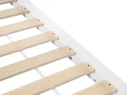 Kinderbett mit Ausziehbett Kiefernholz TALMONTIERS 90 x 200 cm Weiß_964070