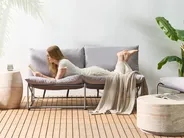 Gartensofa 2-Sitzer PICO Metall Grau_1012708