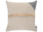 Set van 2 tuinkussens CARYOTA effen 45 x 45 cm Beige_1125152