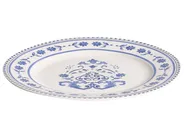 Tafelservice 24-teilig GALANGAL Porzellan Weiß / Blau_1068985