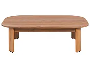 Outdoor Couchtisch TALSANO 120 cm 80 cm Akazienholz Braun_1154683