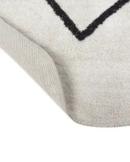 Kinderteppich HEART Beige ø 140 cm Baumwolle_903823
