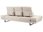 Sofa 3-Sitzer IKAST Stoff Hellbeige_971273