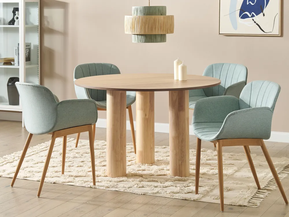 Esstisch ORIN Helle Esche 120 cm 120 cm