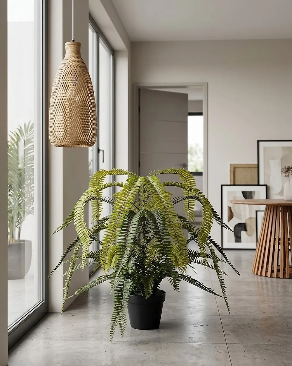Artificial Plant FERN LEAF PLANT 105 cm Green_1176447