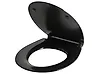 WC-Sitz PUTUMAYO  schmal Soft-Close-Funktion Duroplast Schwarz