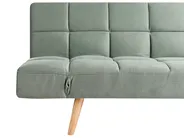 Schlafsofa 2-Sitzer INGARO Stoff Hellgrün_1067973