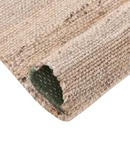 Teppich AMRAVATI Beige / Grün 160 x 230 cm Jute_1040095