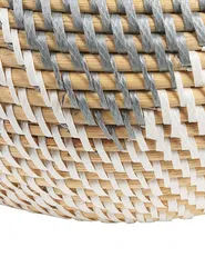 Dekovase ASAHAN 22 cm Rattan Naturfarben_849867