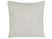 Dekokissen 2er Set GOMPHRENA 45 x 45 cm Hellbeige Pflanzenmuster_818552