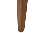 Extending Dining Table MASELA Dark Brown 90/120 cm 60 cm Wood_826992