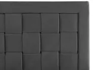Krevet Samet LIMOUX 140 x 200 cm Crni_867216