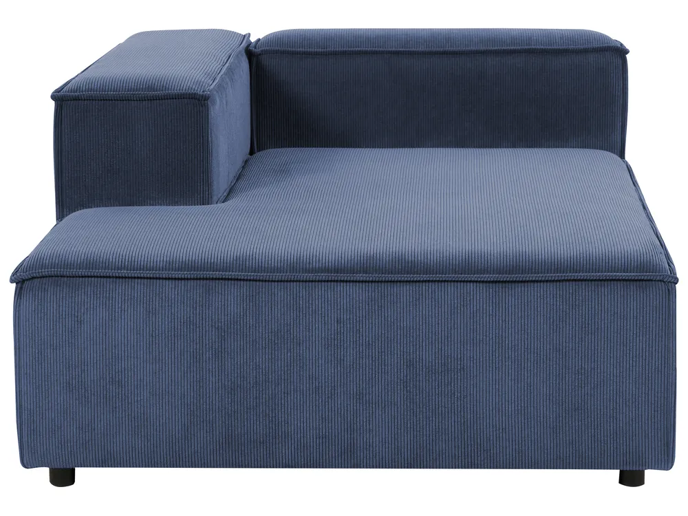 Rechtsseitige Chaiselongue ARDAL Cord Dunkelblau_1008655