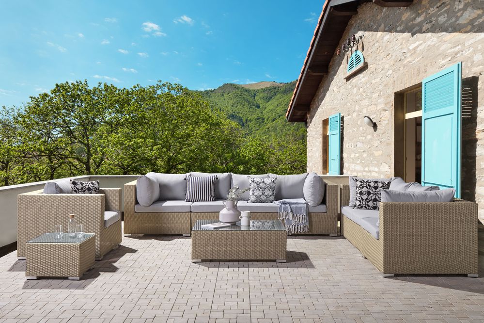 Outdoor Cushion Cover Set MAESTRO Grey