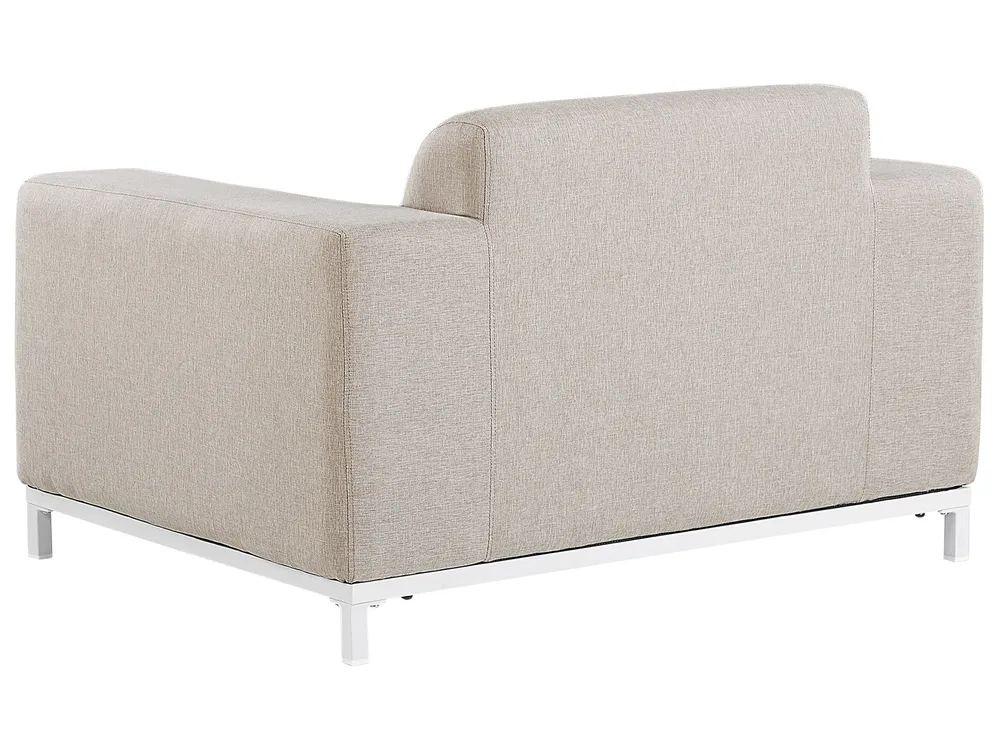 Lounge Set mit Tisch 5-Sitzer ROVIGO Beige_784670