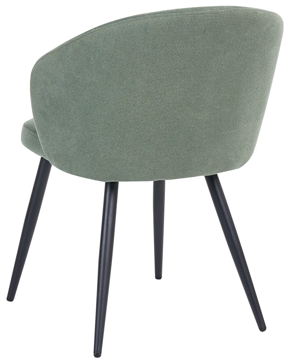 Set of 2 Dining Chairs MOUNDVILLE Fabric Light Green_1055326