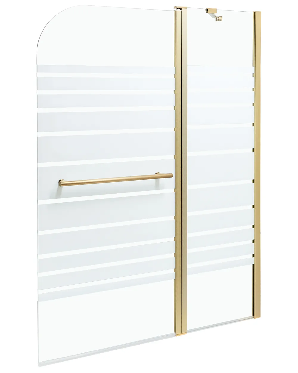 Badewannenaufsatz TUAPI 140 x 120 cm Gold