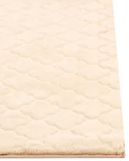 Faux Fur Rug GHARO Beige 80 x 150 cm_866667