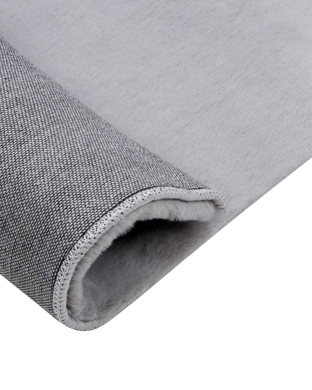 Kunstfellteppich MIRPUR Grau 80 x 150 cm_858856