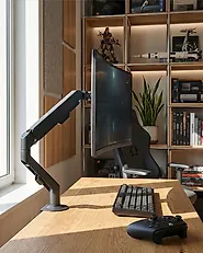 Monitorhalterung für 1 Monitor MARM Schwarz_1186117