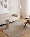 Teppich GANNETT Beige 160 x 160 cm